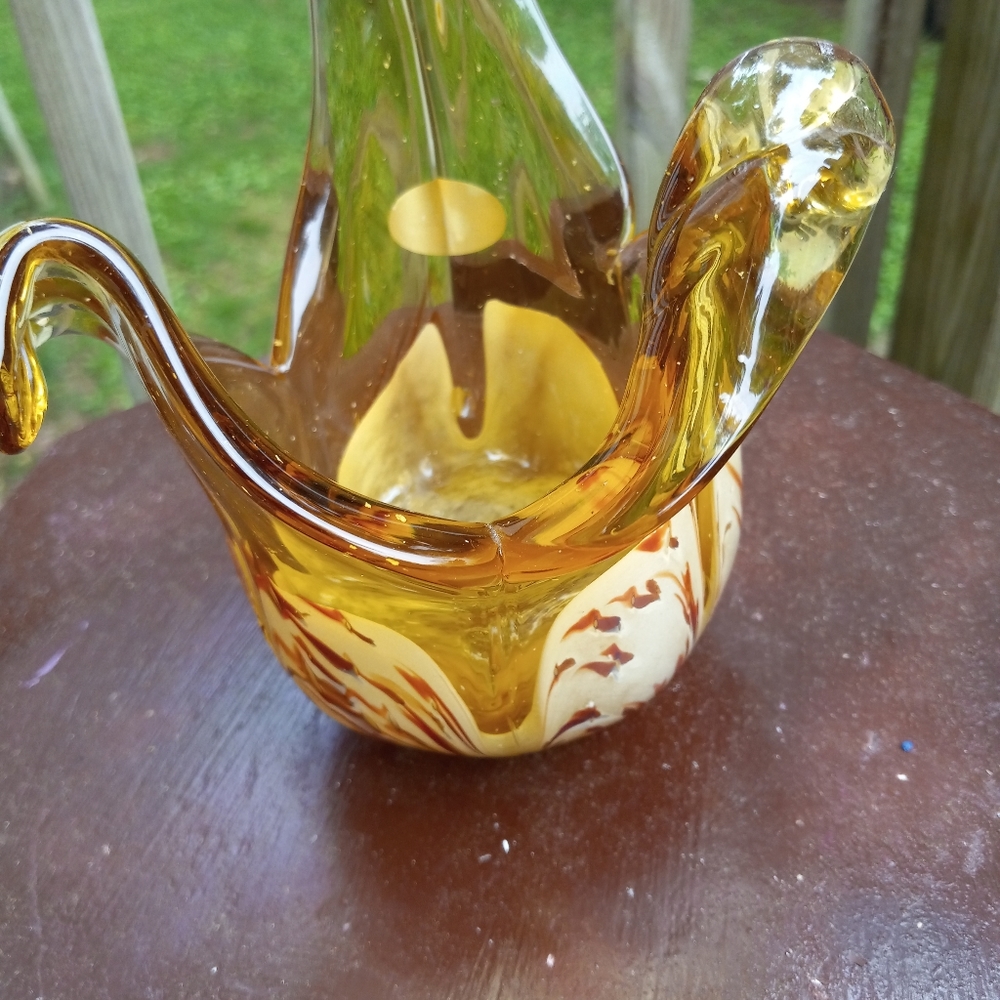 Vintage MCM Murano Tealight Holder